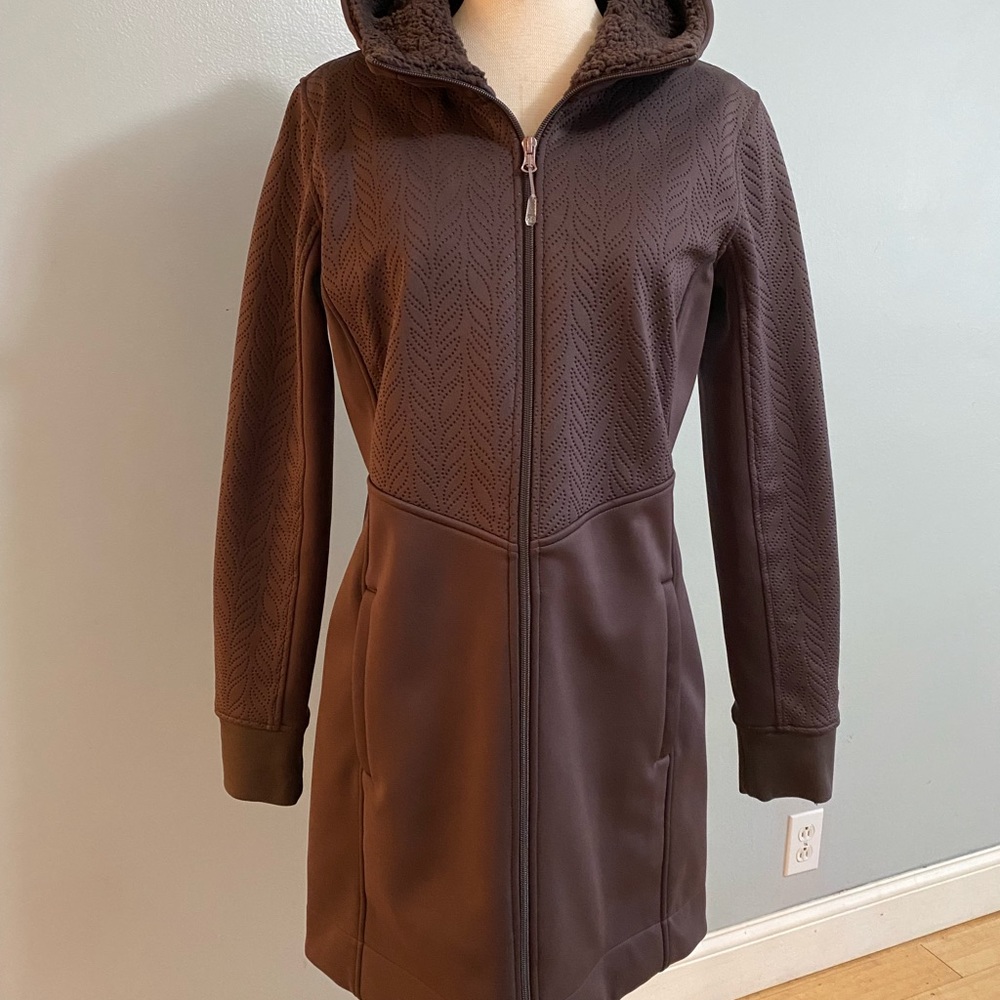 Calia by Carrie Underwood Fall cozy jacket, small.  Teddy hood.